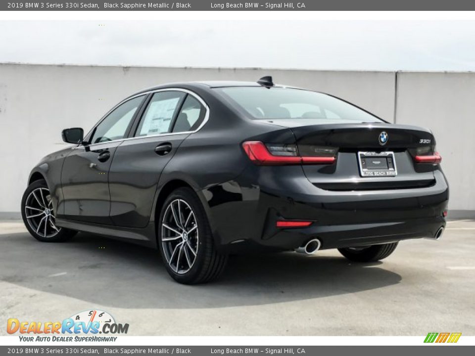 2019 BMW 3 Series 330i Sedan Black Sapphire Metallic / Black Photo #2
