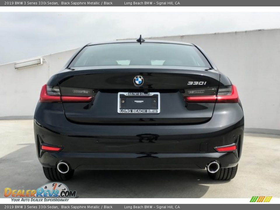2019 BMW 3 Series 330i Sedan Black Sapphire Metallic / Black Photo #3