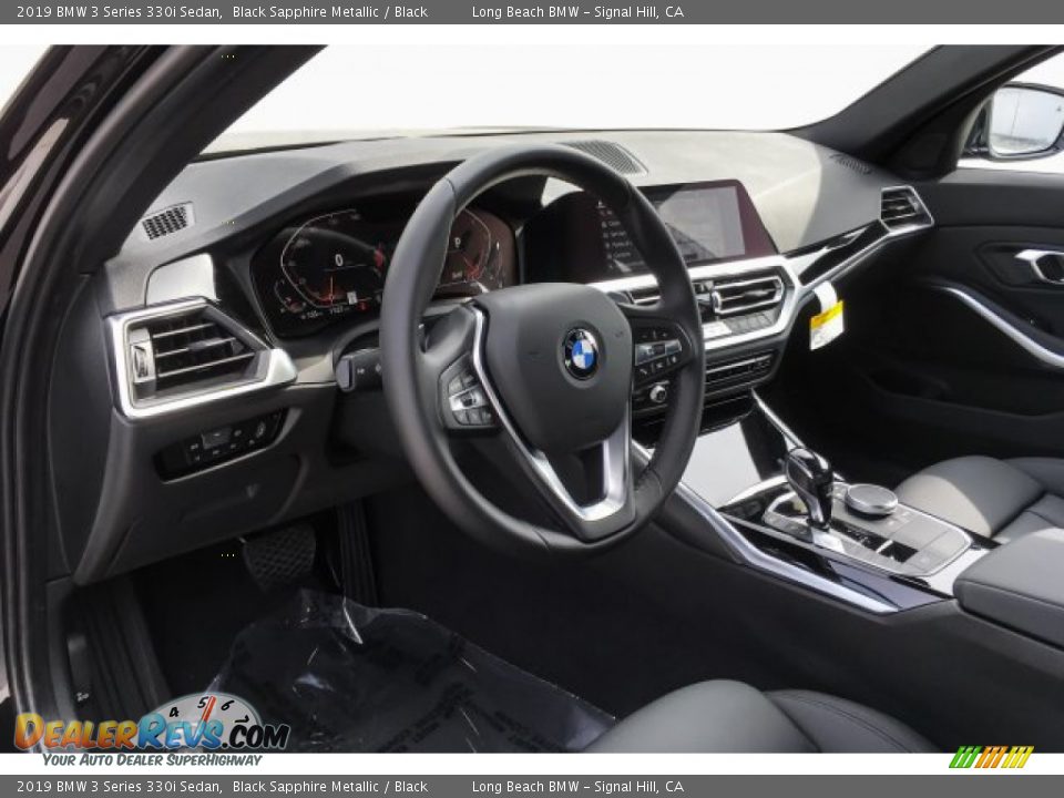 2019 BMW 3 Series 330i Sedan Black Sapphire Metallic / Black Photo #4