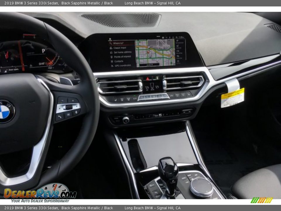 2019 BMW 3 Series 330i Sedan Black Sapphire Metallic / Black Photo #6