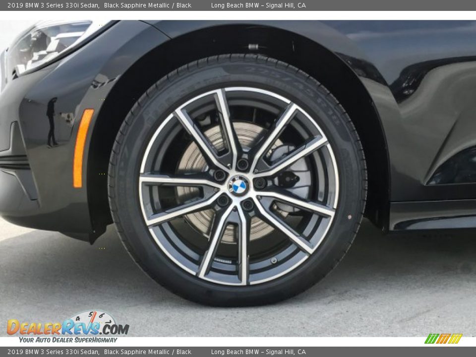 2019 BMW 3 Series 330i Sedan Black Sapphire Metallic / Black Photo #9
