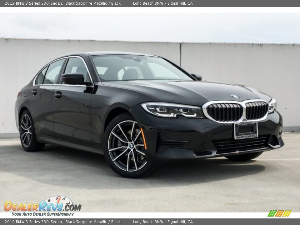 2019 BMW 3 Series 330i Sedan Black Sapphire Metallic / Black Photo #12