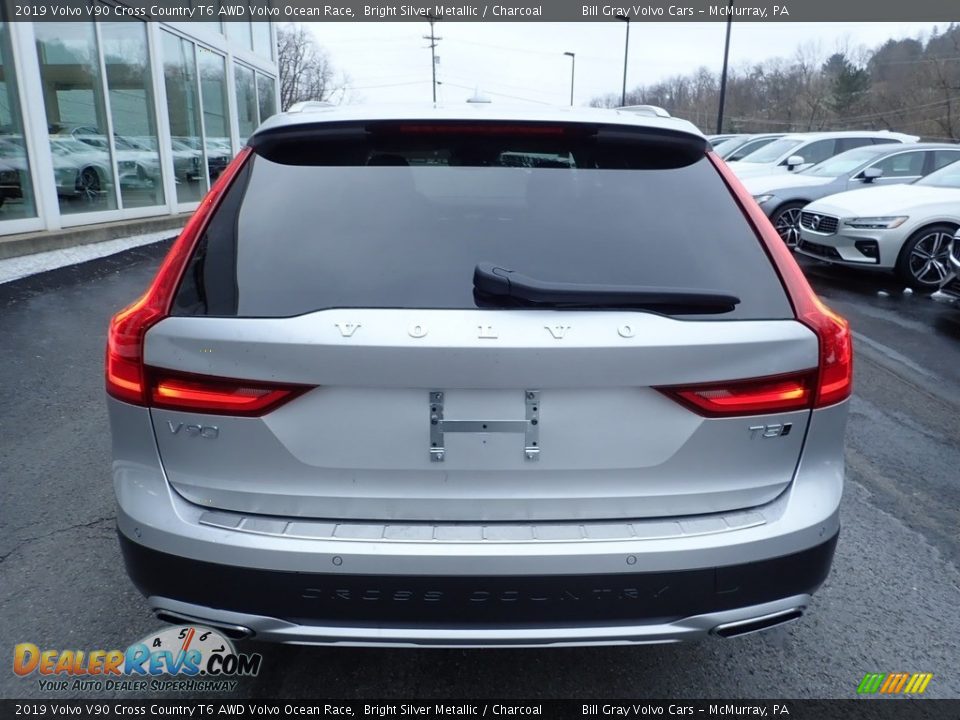 2019 Volvo V90 Cross Country T6 AWD Volvo Ocean Race Bright Silver Metallic / Charcoal Photo #3