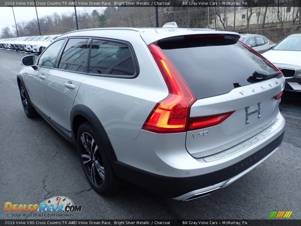 2019 Volvo V90 Cross Country T6 AWD Volvo Ocean Race Bright Silver Metallic / Charcoal Photo #4