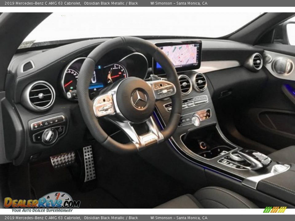 Dashboard of 2019 Mercedes-Benz C AMG 63 Cabriolet Photo #4