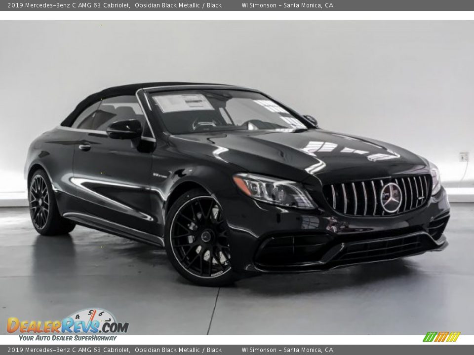 Front 3/4 View of 2019 Mercedes-Benz C AMG 63 Cabriolet Photo #12