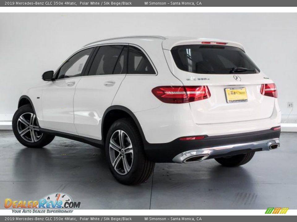 2019 Mercedes-Benz GLC 350e 4Matic Polar White / Silk Beige/Black Photo #2