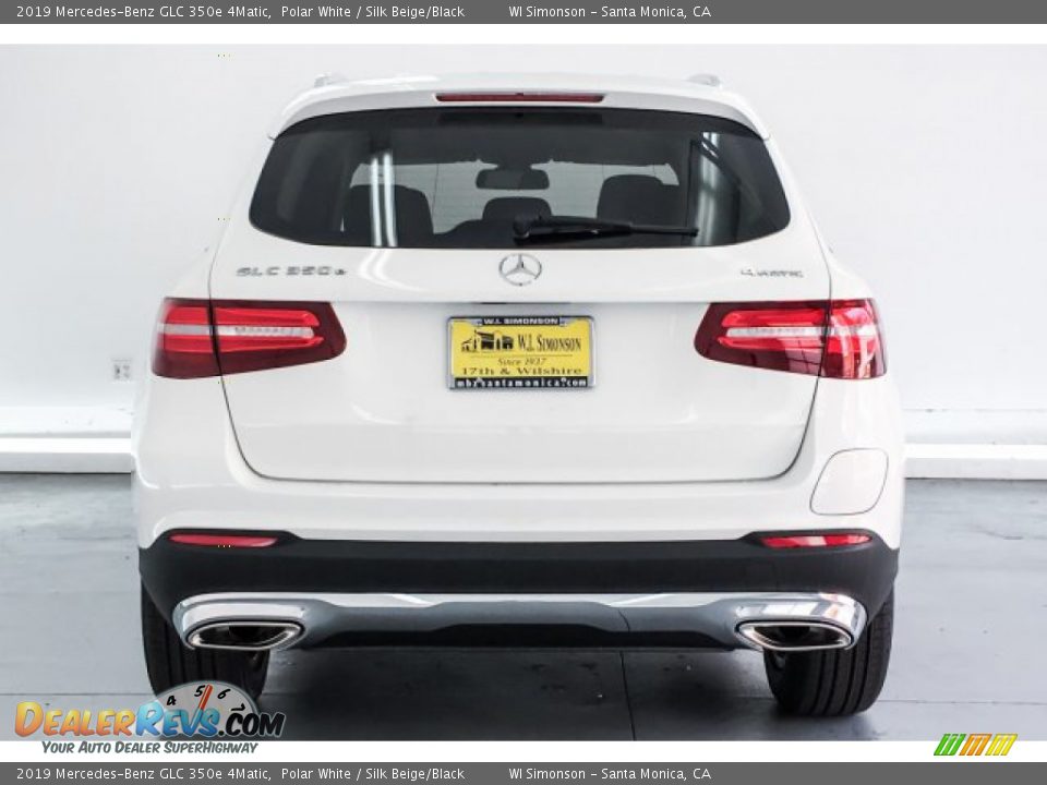 2019 Mercedes-Benz GLC 350e 4Matic Polar White / Silk Beige/Black Photo #3