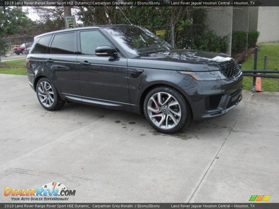 2019 Land Rover Range Rover Sport HSE Dynamic Carpathian Grey Metallic / Ebony/Ebony Photo #1