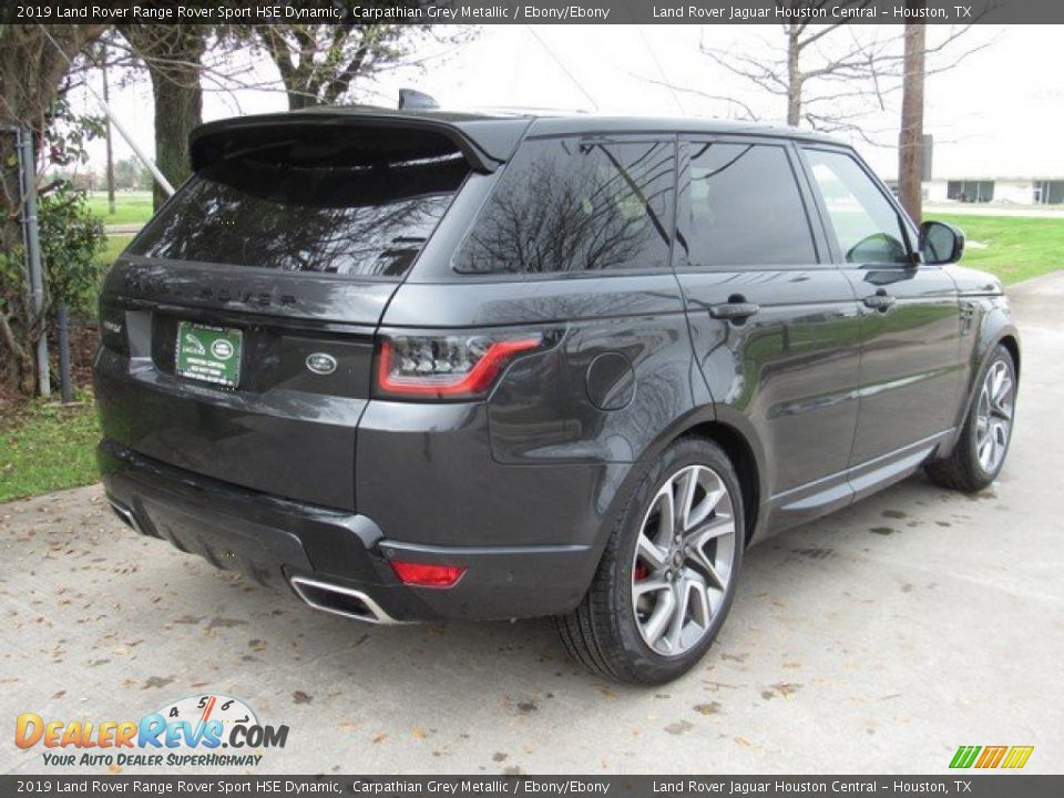 2019 Land Rover Range Rover Sport HSE Dynamic Carpathian Grey Metallic / Ebony/Ebony Photo #7