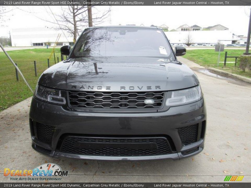 2019 Land Rover Range Rover Sport HSE Dynamic Carpathian Grey Metallic / Ebony/Ebony Photo #9