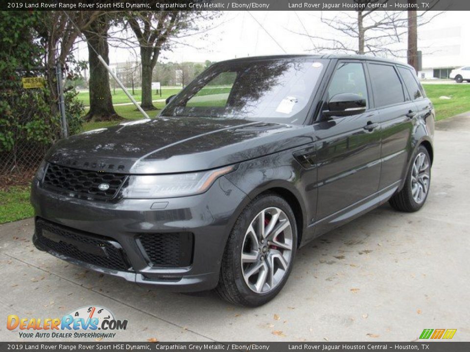 2019 Land Rover Range Rover Sport HSE Dynamic Carpathian Grey Metallic / Ebony/Ebony Photo #10