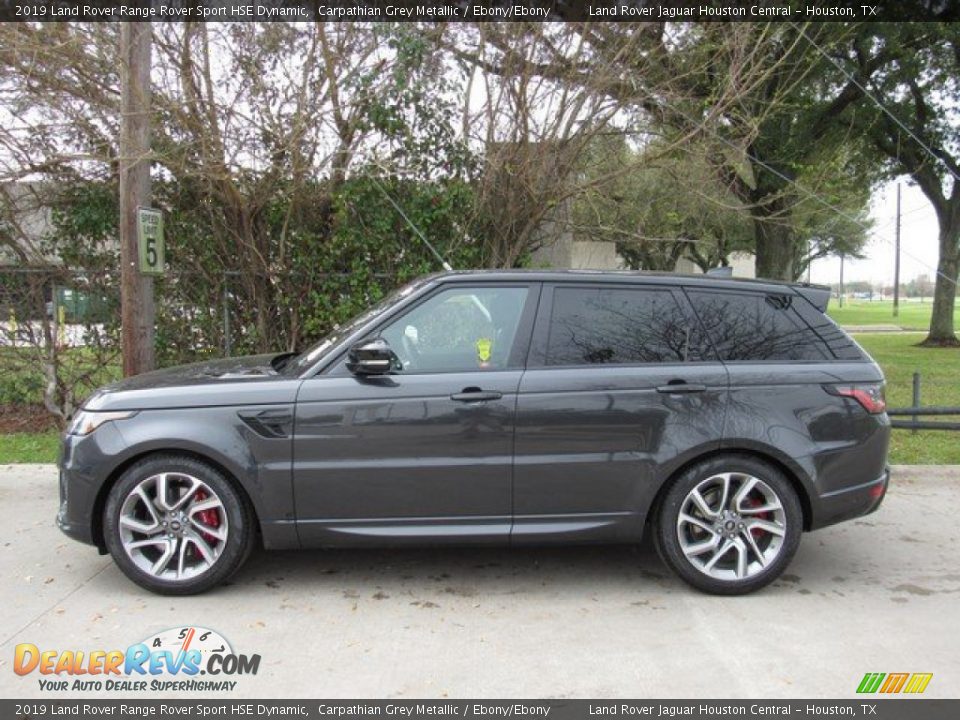 2019 Land Rover Range Rover Sport HSE Dynamic Carpathian Grey Metallic / Ebony/Ebony Photo #11