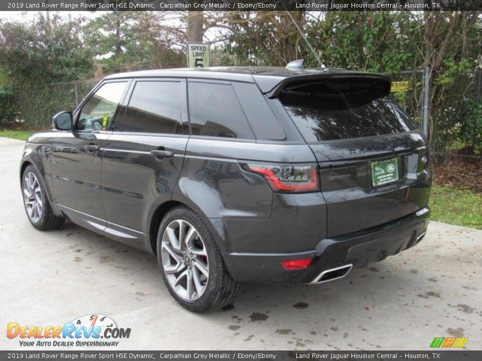 2019 Land Rover Range Rover Sport HSE Dynamic Carpathian Grey Metallic / Ebony/Ebony Photo #12