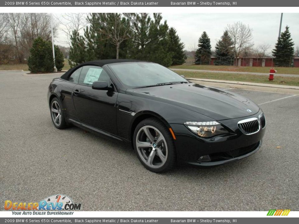 2009 Bmw 650i convertible black #6