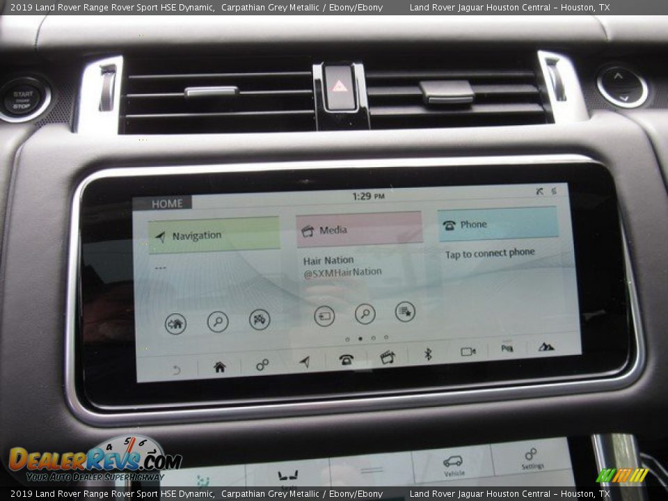 2019 Land Rover Range Rover Sport HSE Dynamic Carpathian Grey Metallic / Ebony/Ebony Photo #30