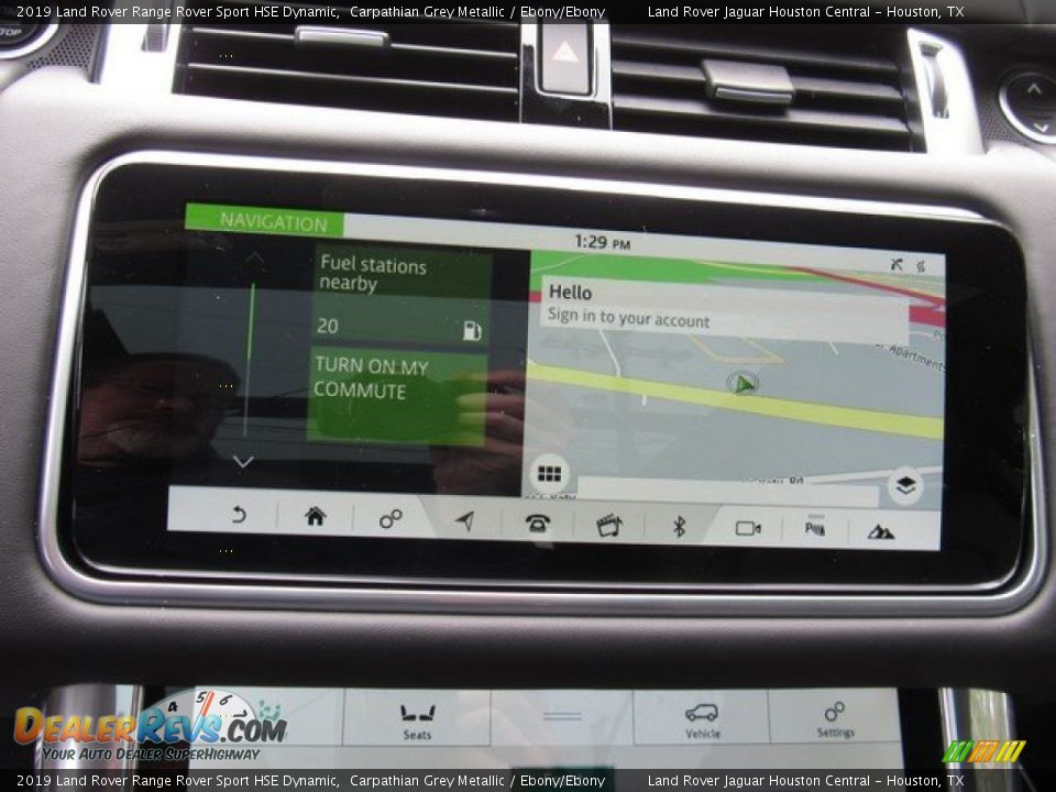 2019 Land Rover Range Rover Sport HSE Dynamic Carpathian Grey Metallic / Ebony/Ebony Photo #31