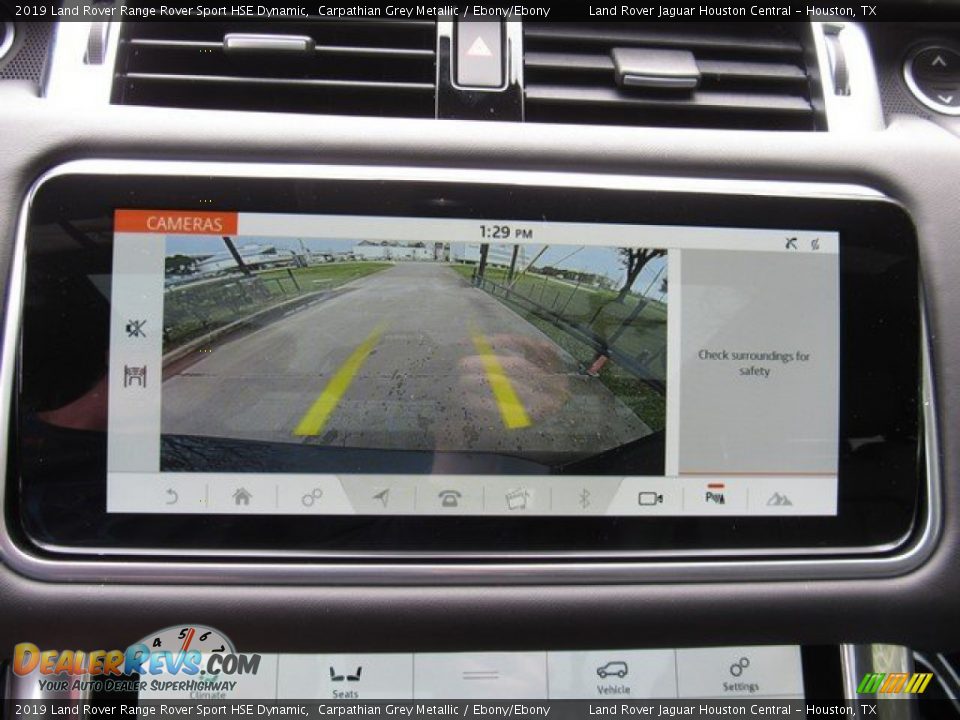2019 Land Rover Range Rover Sport HSE Dynamic Carpathian Grey Metallic / Ebony/Ebony Photo #32