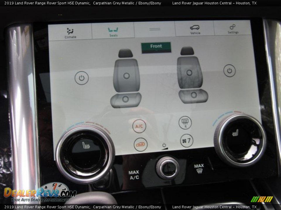 2019 Land Rover Range Rover Sport HSE Dynamic Carpathian Grey Metallic / Ebony/Ebony Photo #33