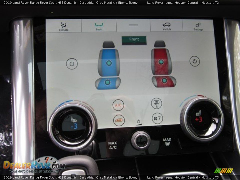 2019 Land Rover Range Rover Sport HSE Dynamic Carpathian Grey Metallic / Ebony/Ebony Photo #34