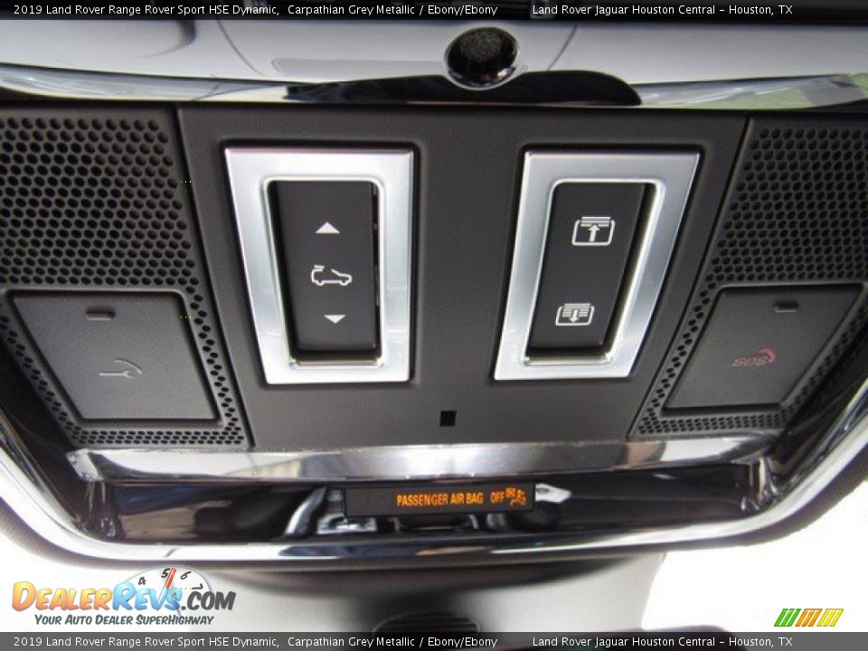 2019 Land Rover Range Rover Sport HSE Dynamic Carpathian Grey Metallic / Ebony/Ebony Photo #36