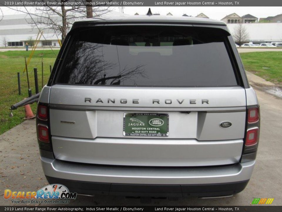 2019 Land Rover Range Rover Autobiography Indus Silver Metallic / Ebony/Ivory Photo #8