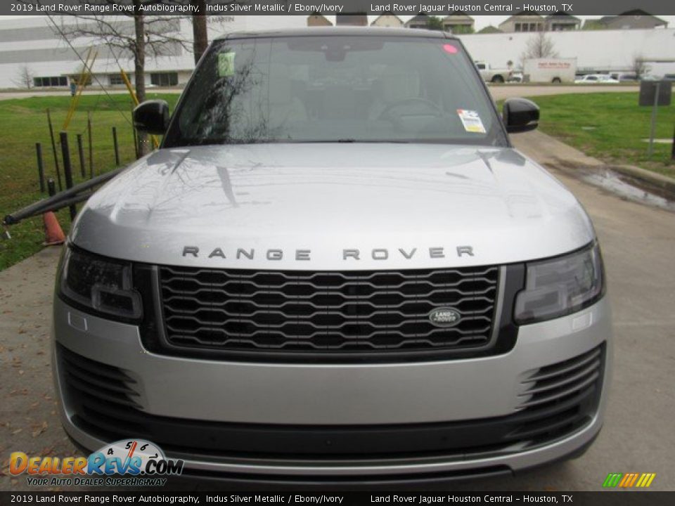 2019 Land Rover Range Rover Autobiography Indus Silver Metallic / Ebony/Ivory Photo #9