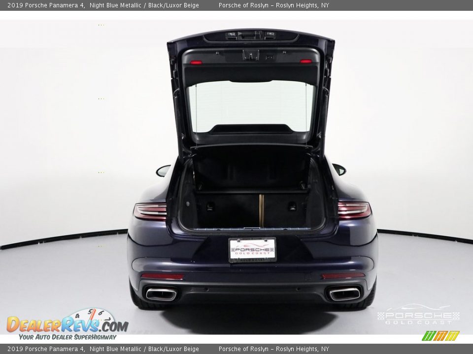 2019 Porsche Panamera 4 Night Blue Metallic / Black/Luxor Beige Photo #7
