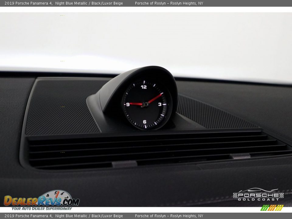 2019 Porsche Panamera 4 Night Blue Metallic / Black/Luxor Beige Photo #20