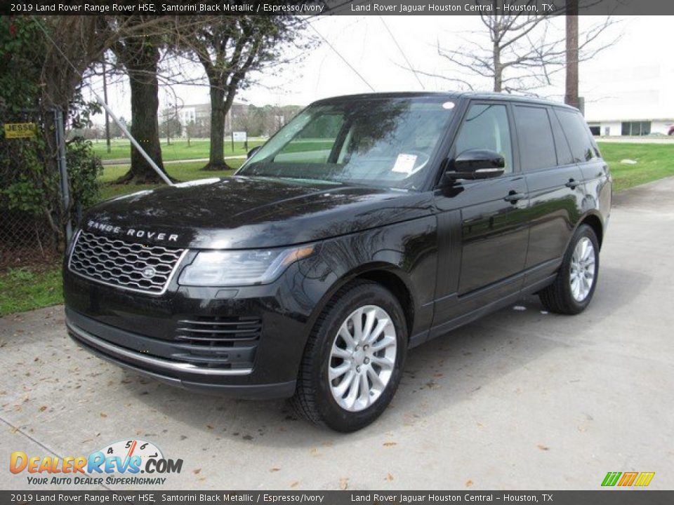 2019 Land Rover Range Rover HSE Santorini Black Metallic / Espresso/Ivory Photo #7