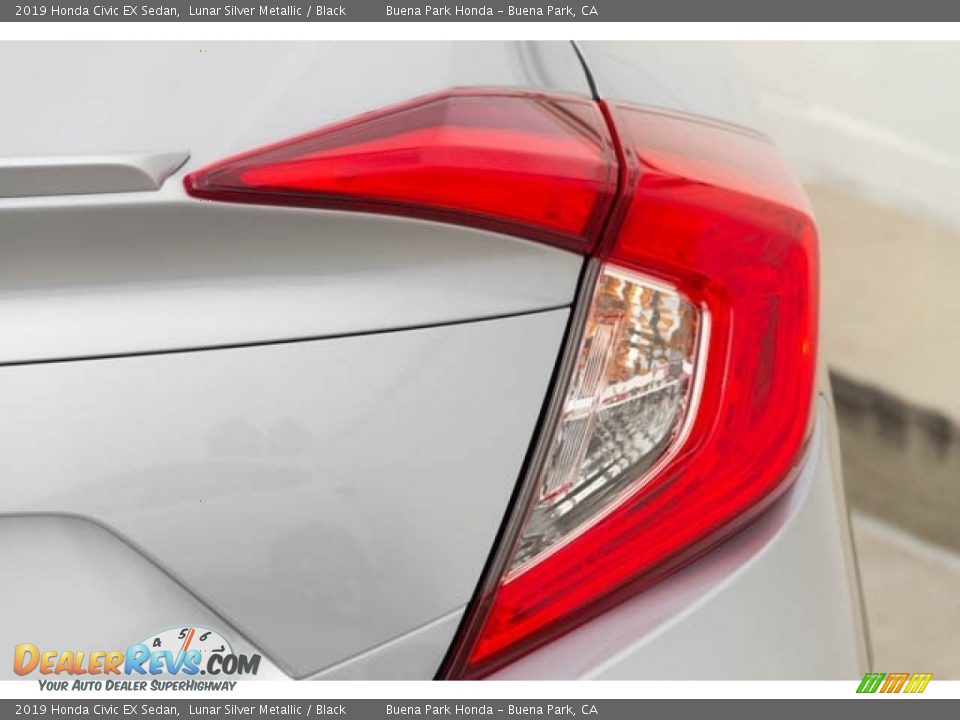 2019 Honda Civic EX Sedan Lunar Silver Metallic / Black Photo #7