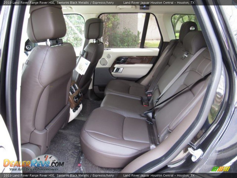 2019 Land Rover Range Rover HSE Santorini Black Metallic / Espresso/Ivory Photo #11