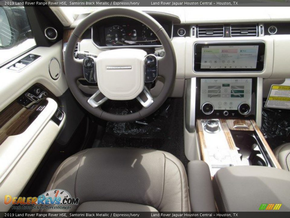 2019 Land Rover Range Rover HSE Santorini Black Metallic / Espresso/Ivory Photo #13