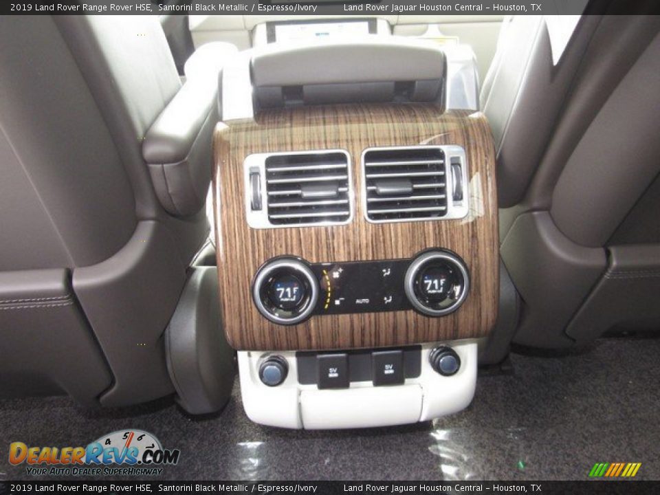 2019 Land Rover Range Rover HSE Santorini Black Metallic / Espresso/Ivory Photo #15