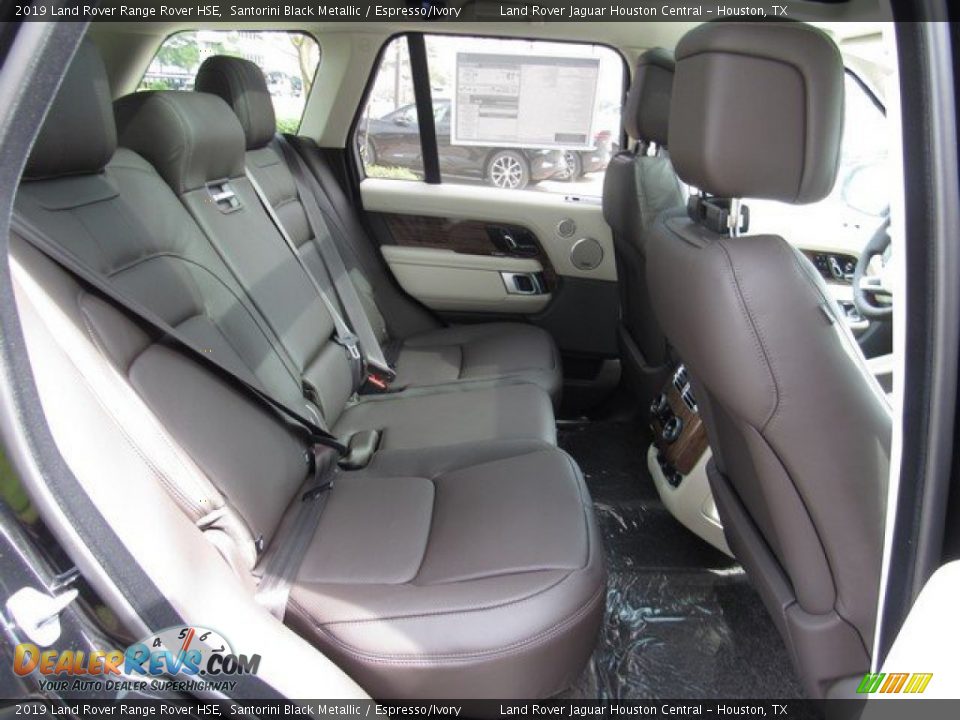 2019 Land Rover Range Rover HSE Santorini Black Metallic / Espresso/Ivory Photo #18