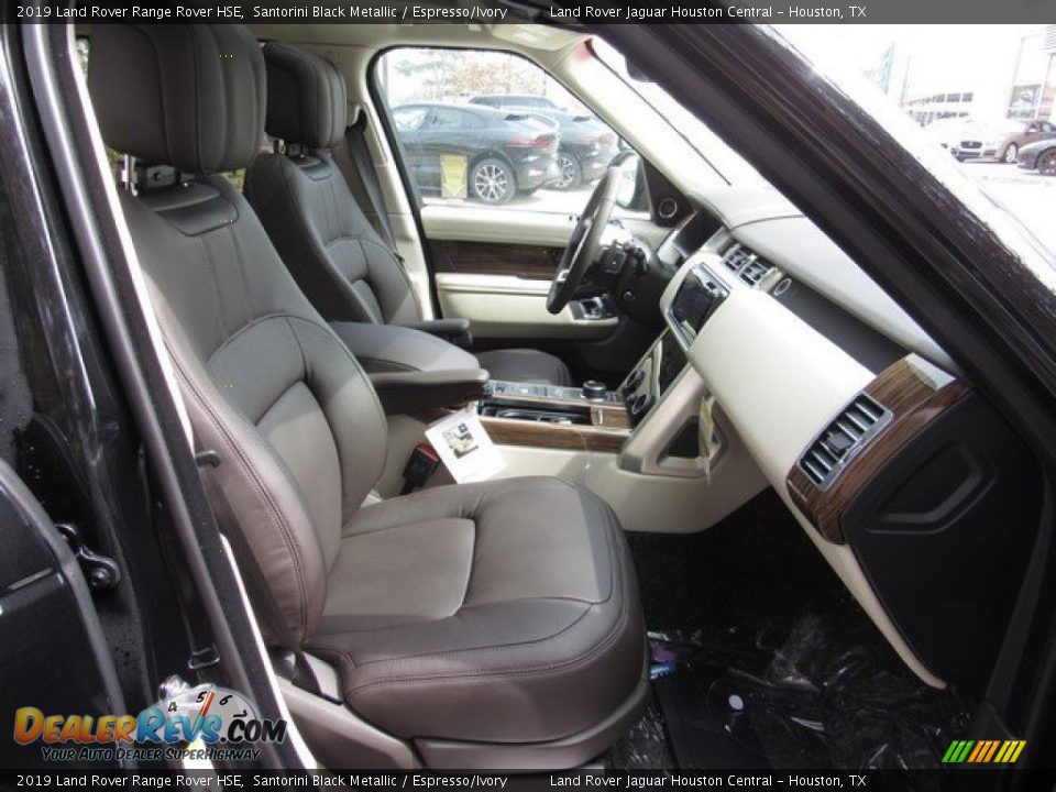 2019 Land Rover Range Rover HSE Santorini Black Metallic / Espresso/Ivory Photo #19