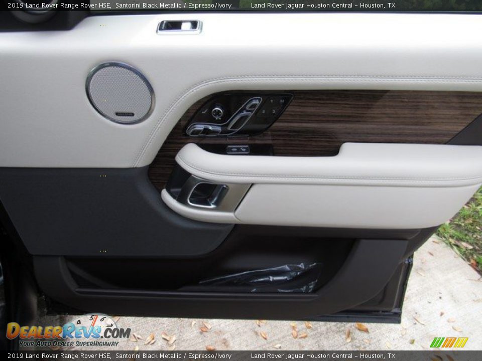 2019 Land Rover Range Rover HSE Santorini Black Metallic / Espresso/Ivory Photo #20