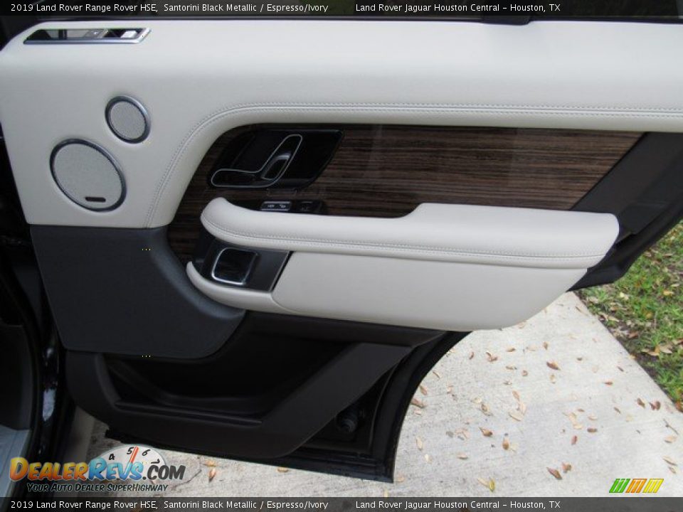 2019 Land Rover Range Rover HSE Santorini Black Metallic / Espresso/Ivory Photo #22