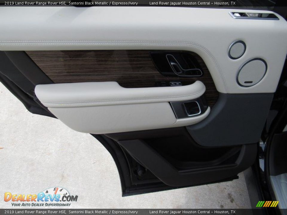 2019 Land Rover Range Rover HSE Santorini Black Metallic / Espresso/Ivory Photo #25
