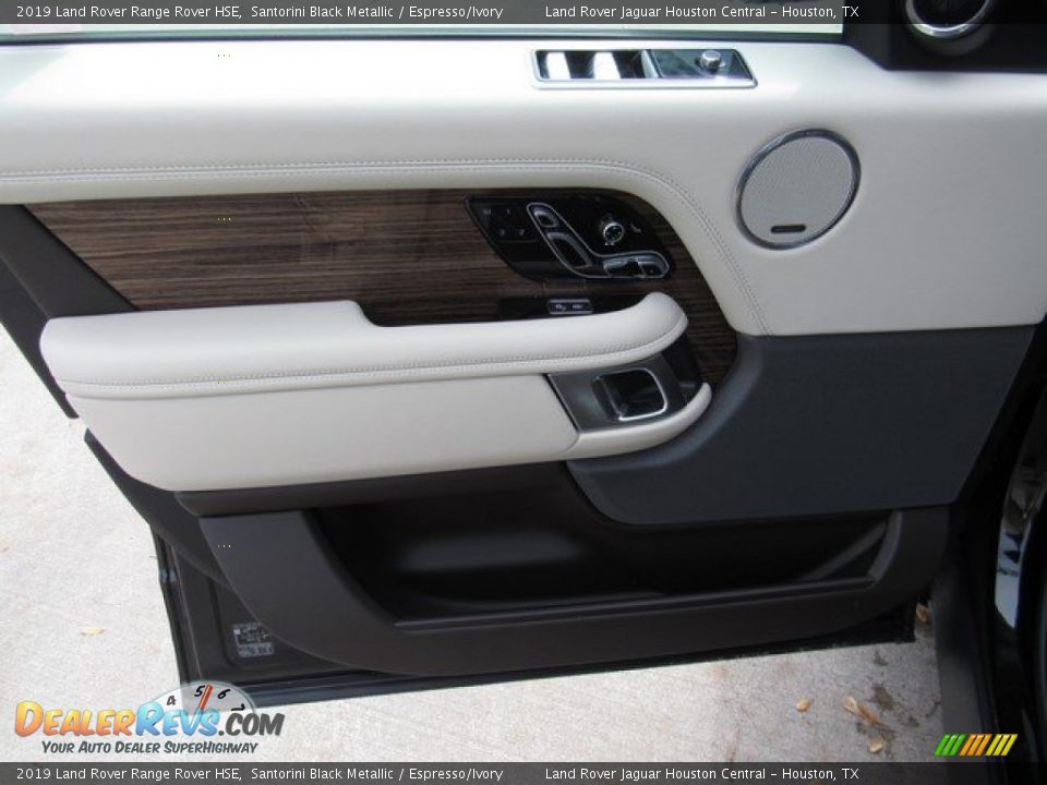 2019 Land Rover Range Rover HSE Santorini Black Metallic / Espresso/Ivory Photo #26