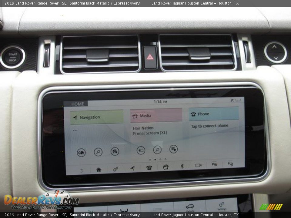 2019 Land Rover Range Rover HSE Santorini Black Metallic / Espresso/Ivory Photo #33