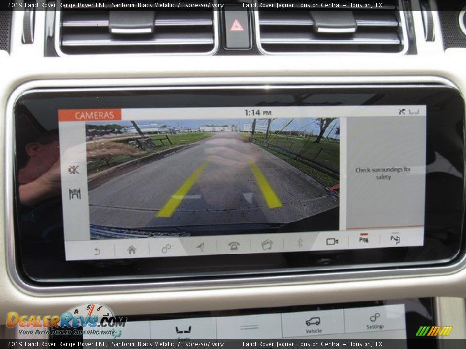 2019 Land Rover Range Rover HSE Santorini Black Metallic / Espresso/Ivory Photo #35