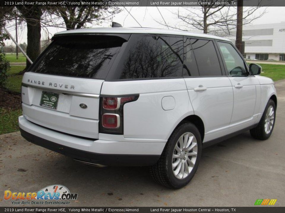 2019 Land Rover Range Rover HSE Yulong White Metallic / Espresso/Almond Photo #7