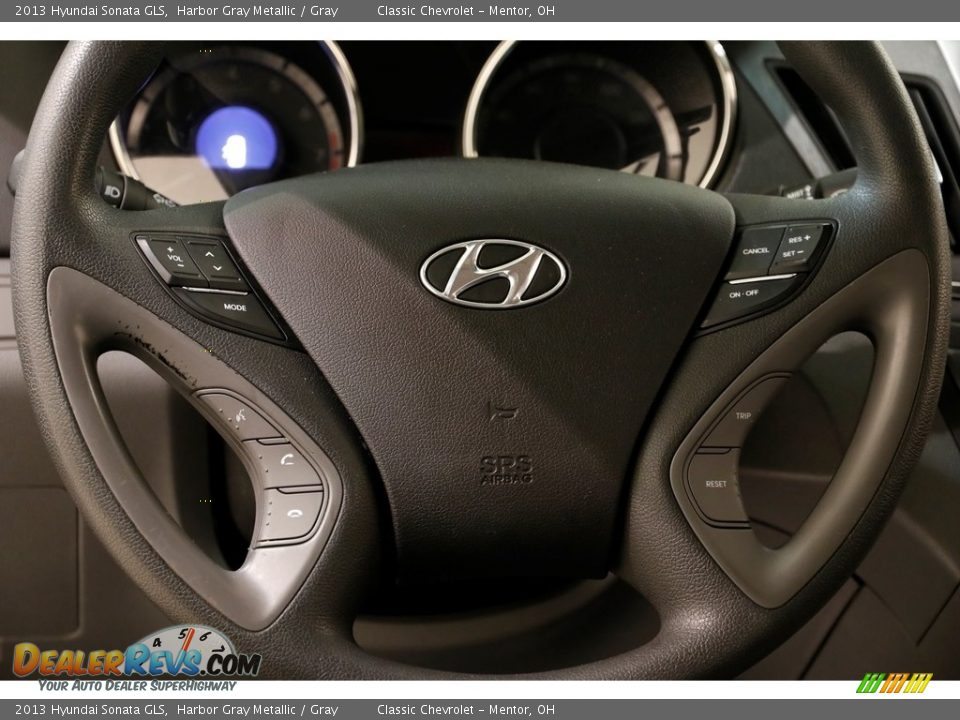 2013 Hyundai Sonata GLS Harbor Gray Metallic / Gray Photo #7