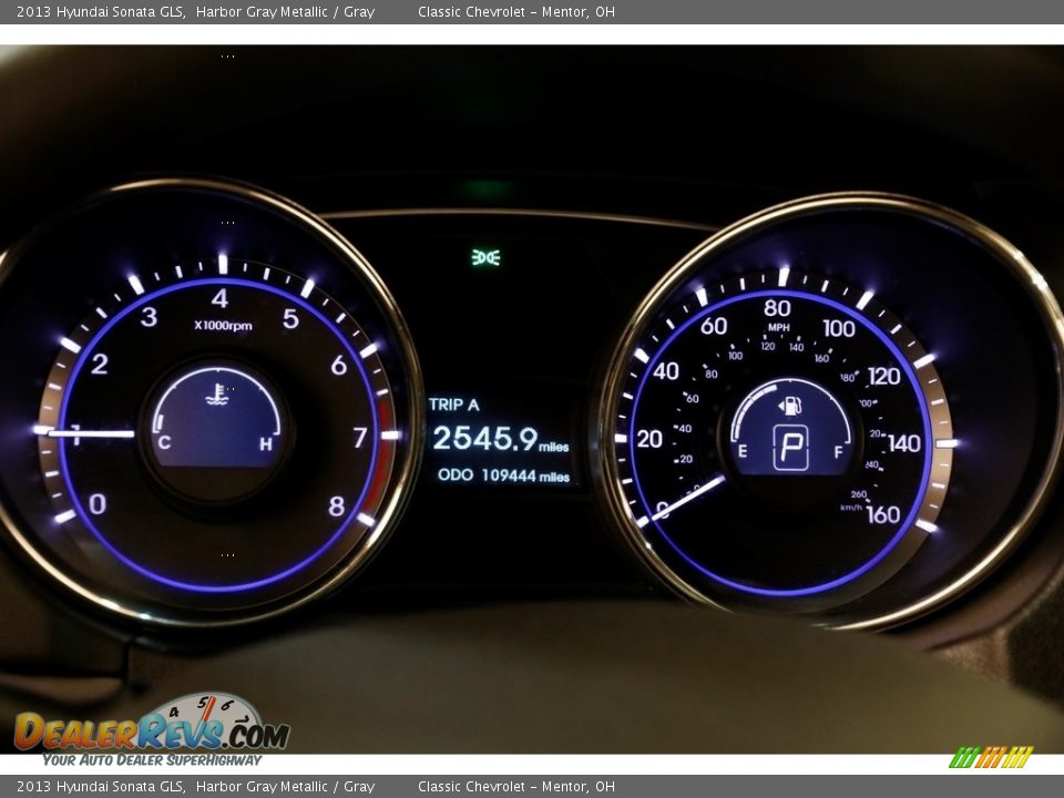 2013 Hyundai Sonata GLS Harbor Gray Metallic / Gray Photo #8