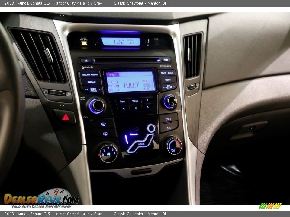 2013 Hyundai Sonata GLS Harbor Gray Metallic / Gray Photo #9