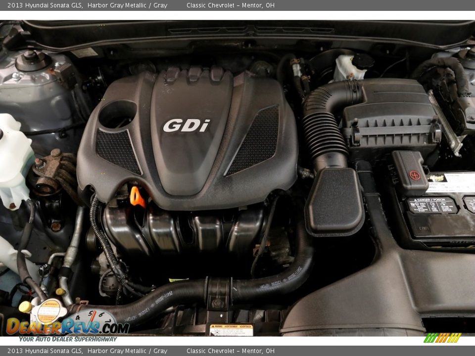 2013 Hyundai Sonata GLS Harbor Gray Metallic / Gray Photo #17