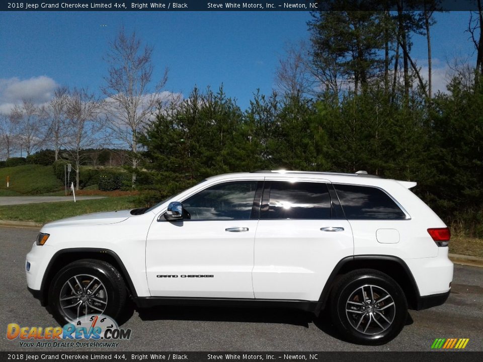 2018 Jeep Grand Cherokee Limited 4x4 Bright White / Black Photo #1