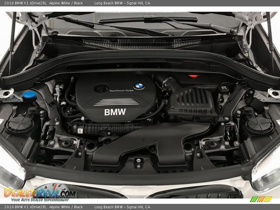 2019 BMW X1 sDrive28i Alpine White / Black Photo #8
