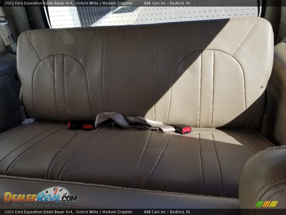 2001 Ford Expedition Eddie Bauer 4x4 Oxford White / Medium Graphite Photo #15